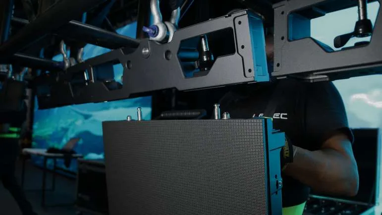 Gabinetes LED modulares de pixel pitch fino