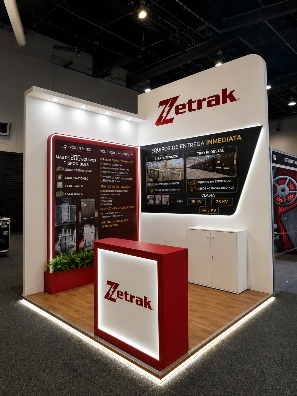 Stand corporativo para Expo CDMX — producido por Matka